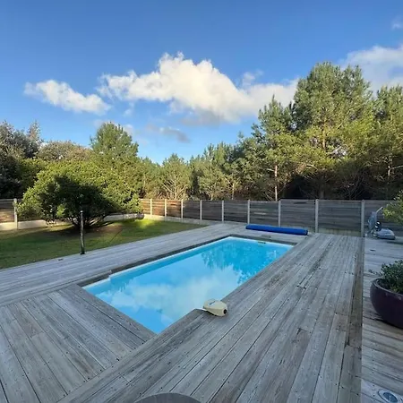 Le Chai De L'ocean - Soulacaise A 100m Piscine Jardin 1400m2 Willa *