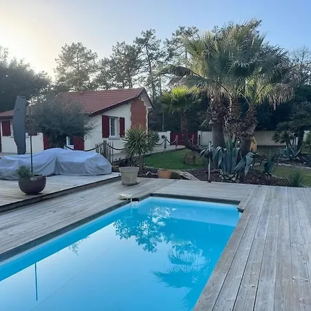 Villa Le Chai De L'ocean - Soulacaise A 100m Piscine Jardin 1400m2 *