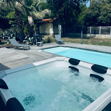 Le Chai De L'ocean - Soulacaise A 100m Piscine Jardin 1400m2 Villa Soulac-sur-Mer