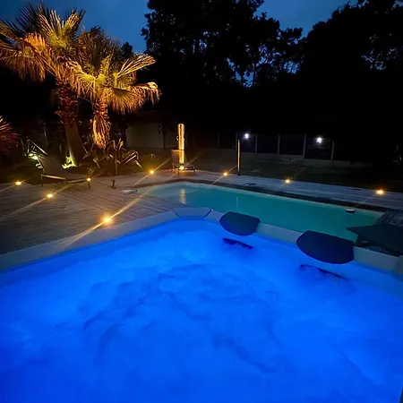 Le Chai De L'ocean - Soulacaise A 100m Piscine Jardin 1400m2